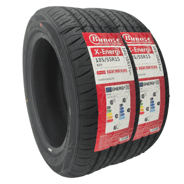 185 55 15 two tyres Banoze one new tyre tires